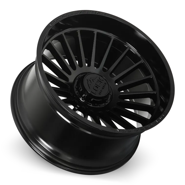 Lock Off-Road Invasion wheel in Gloss Black, view 3