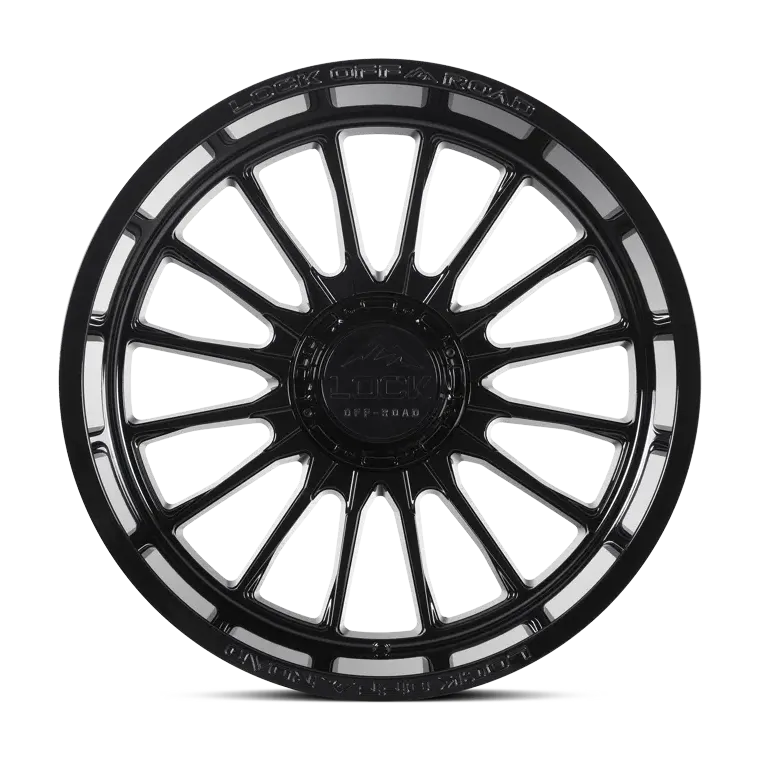 Lock Off-Road Striker wheel in Gloss Black, view 1