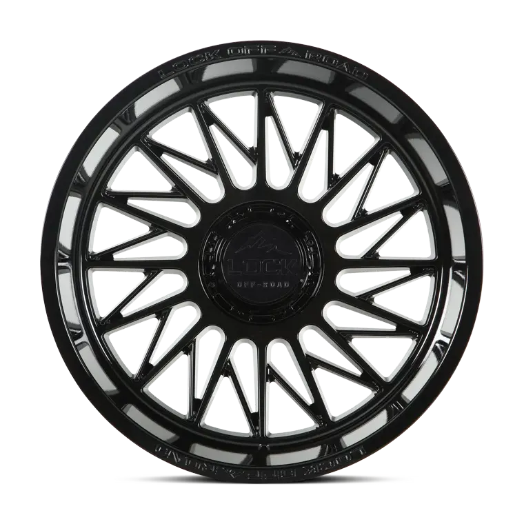 Lock Off-Road Assault wheel in Gloss Black, view 1